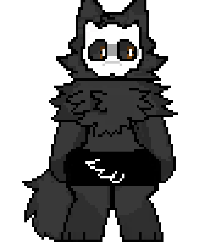 [2211ff] [Changed]: Evan The Dark Latex Wolf (My Take) [Looking to the right]