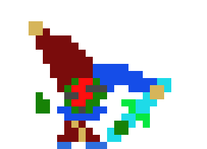 [871fbd] oooo nooo Punchline now is flipping you off and has is iconic balloon sword weapon 
