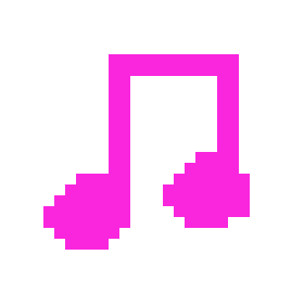 [4c3f51] music note purp