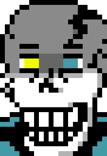 [c8bb2d] *looks at the frisk attacking* your stupid