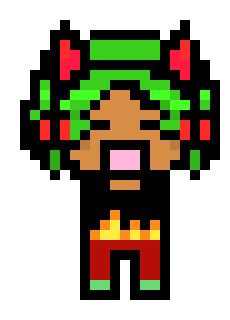 [53fb5a] danganronpa pixel sprite base