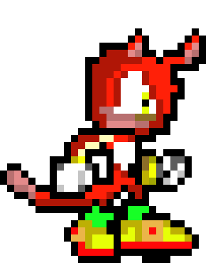 [9664c4] Jack the cat sprite Blazing form