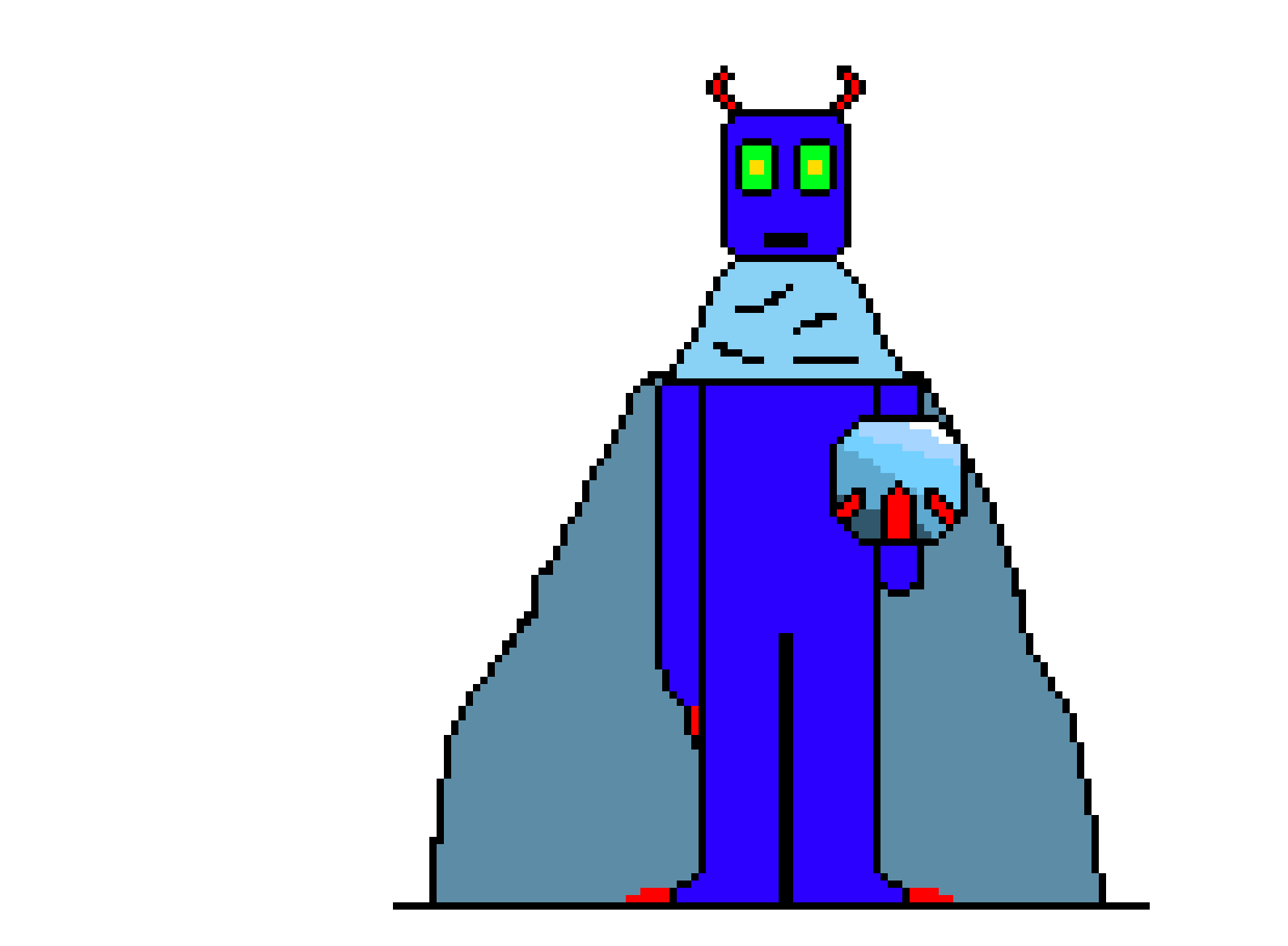 [e83129] shadow trying to take hell....i dunno why...*insert firing magic orbs at shadow*-Therthrerin The Crystal Ball Keeper (Deadtale)