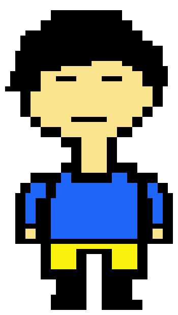 [ea3267] Undertale Human Sprite Template