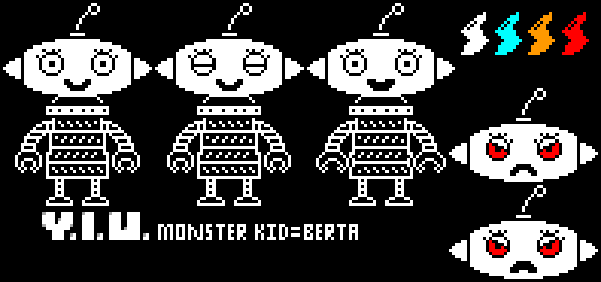 [9664c4] Your Indie Underground (My AU) Monster Kid = Berta Battle