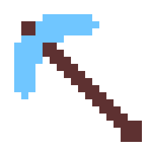 [78b2af] Minecraft Diamond Pickaxe