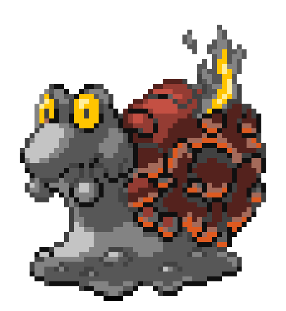 [e180a0] Shiny Magcargo Redesign