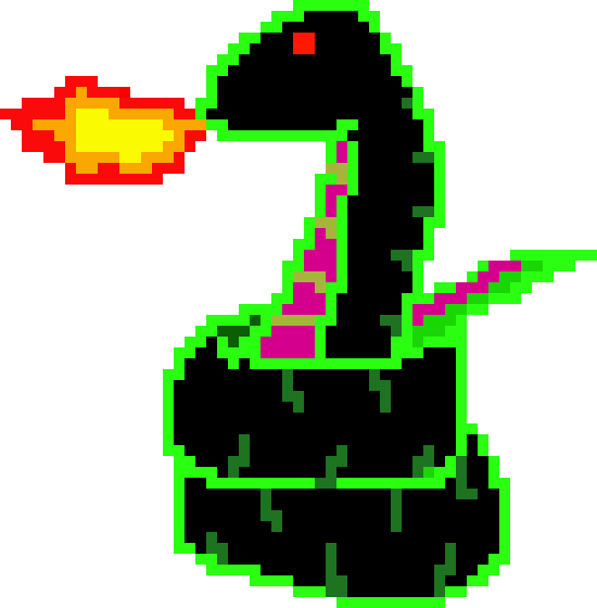 [9664c4] dark fire snake