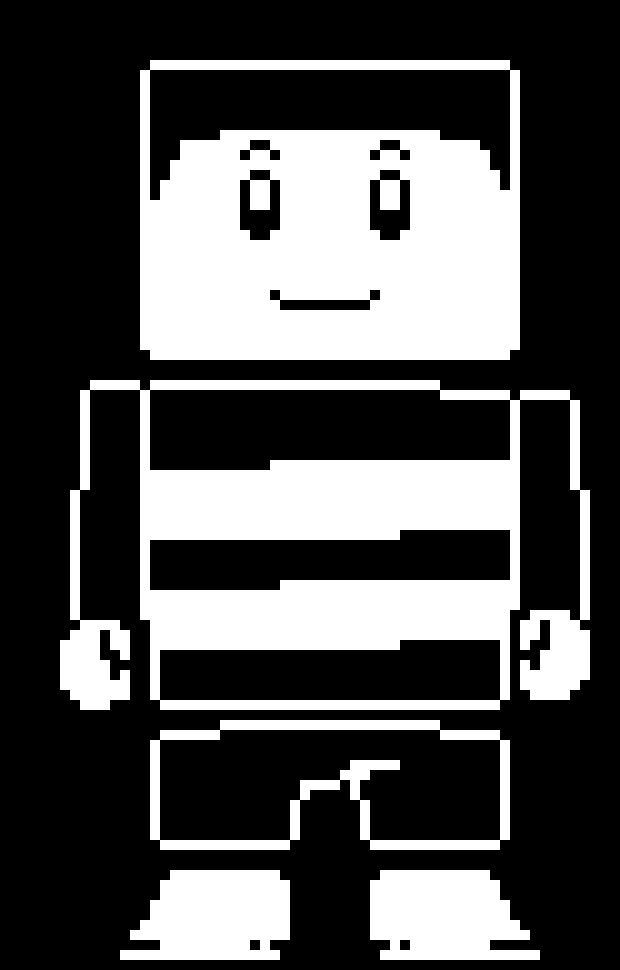 [a46e3a] I forgot how unbelievably ugly this sprite was. And to think this was the very (and I mean very) first rendition of my OC, LSS.