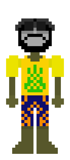 [25d002] *He doesnt seem to hear Tim, But instead more focused on the sea*