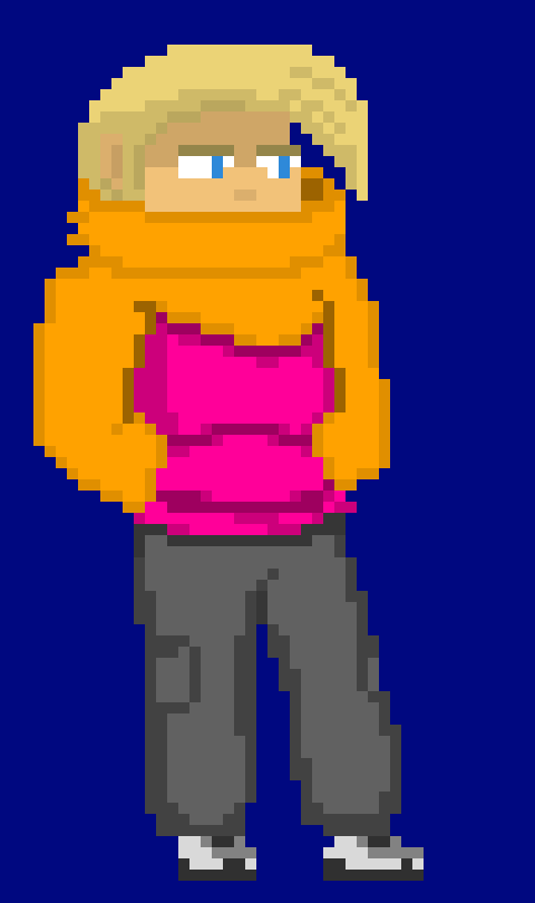 [000885] I`m in my human form so no one`s head explode... it will take you a moment for you to see my true form in a few minutes...