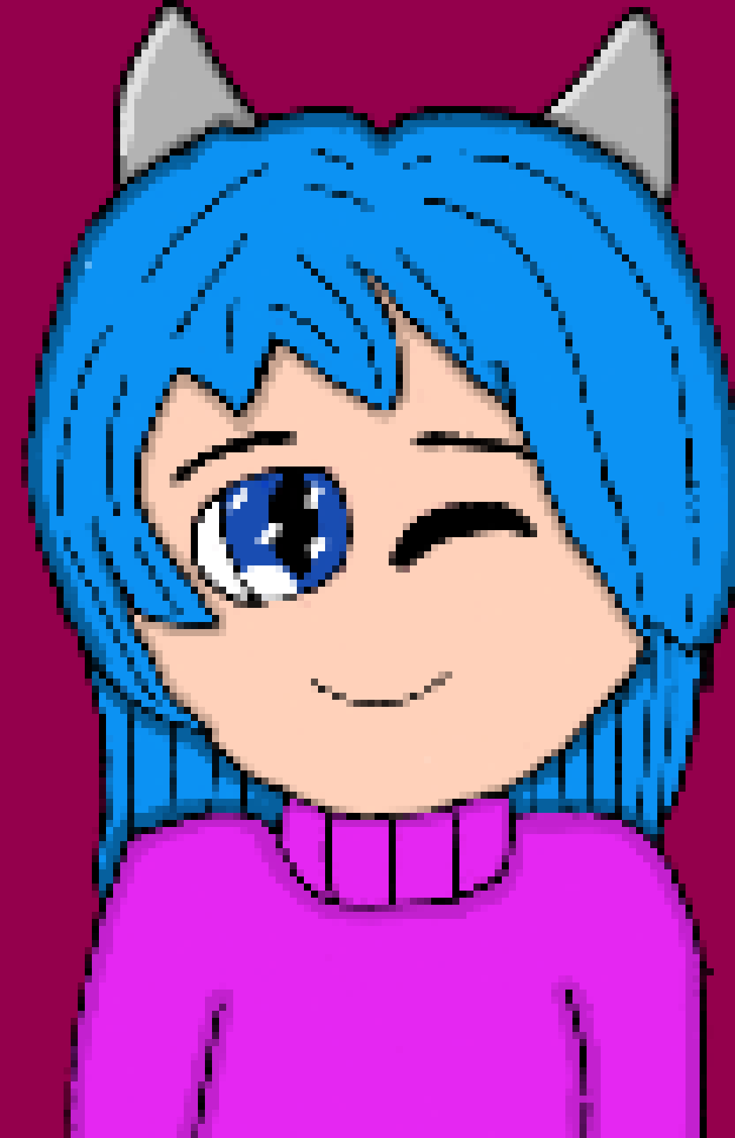 [b63bdb] yesh, oh but first, I'm making a halloween costume for some Sanses including you Multi!