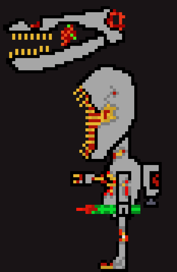 [d436d4] ItS HUngEr GreEn You HalF Wit *fires 20 blasters at them*