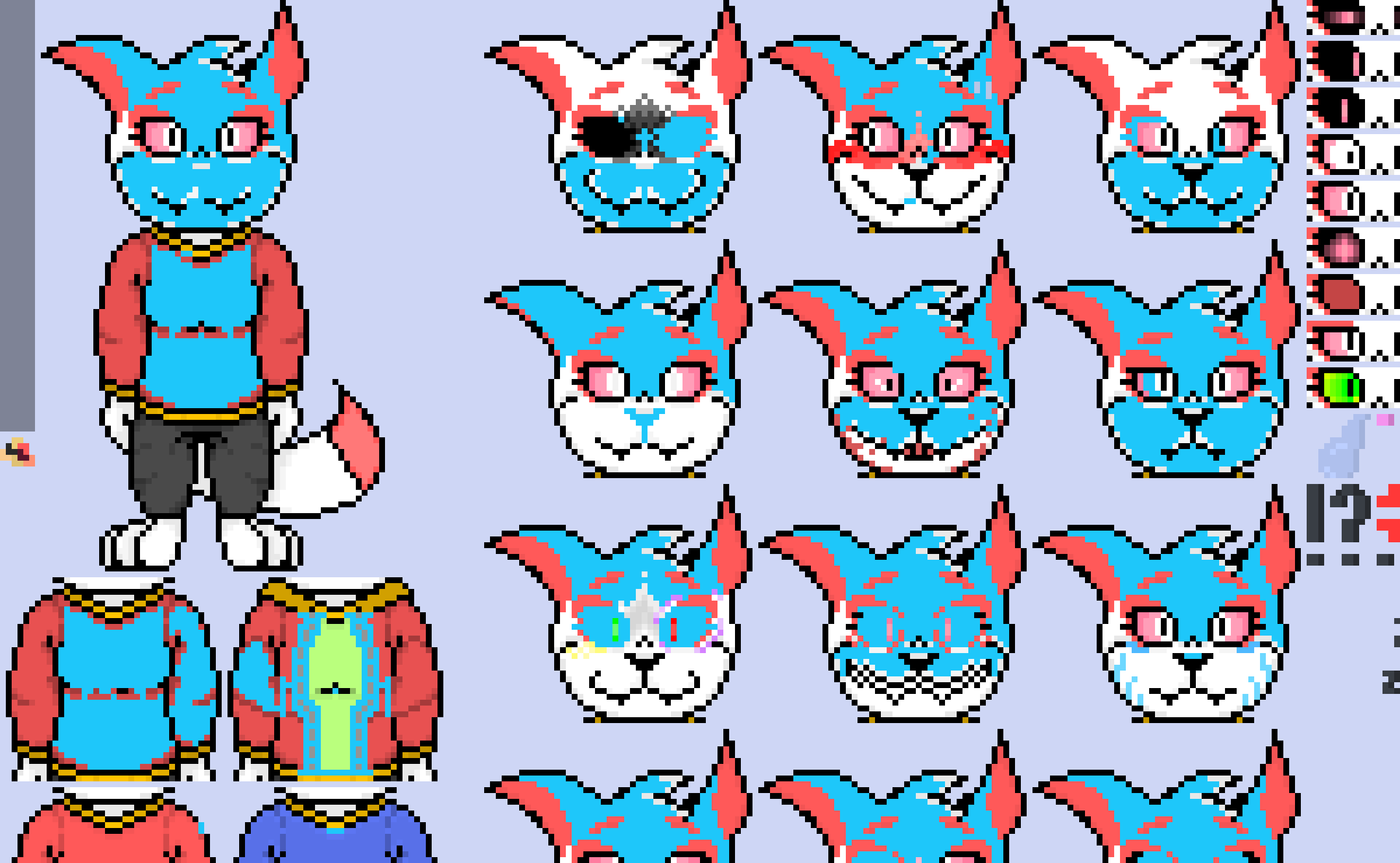 [6d923a] dog sprite by coolkid