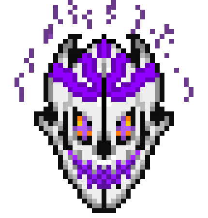 [9664c4] Jagged Blaster Fierce (Charging Purple)