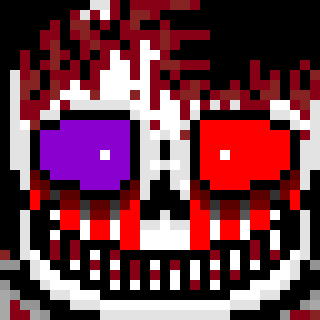 [e8cb42] its funny how noone has gave me any au ideas in like ages http://pixelartmaker.com/gallery/terrortale