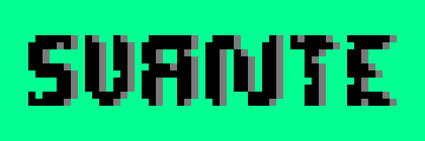 [caa828] Pixel NamnSkylt Svante