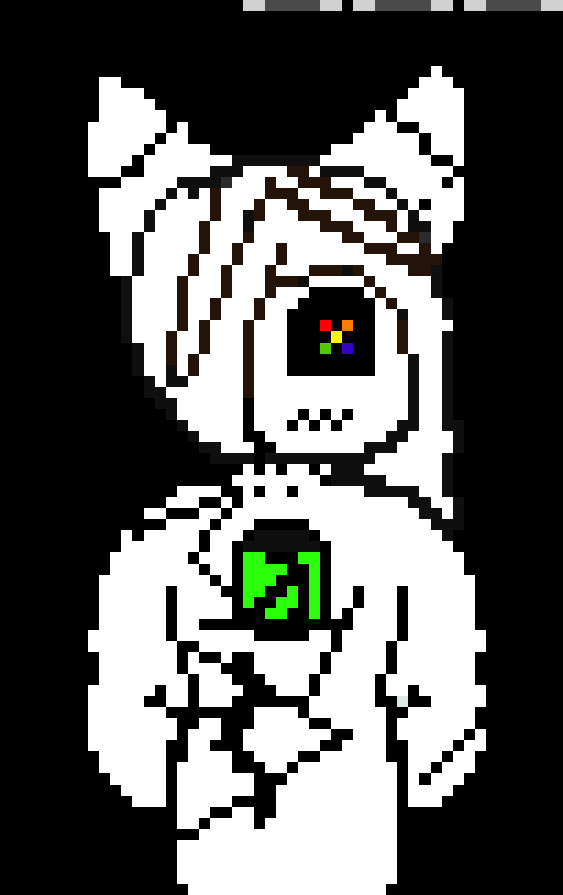 [d8d976] well if i can't fuse with him then i can...*Looks at Jack-o* ... -Glitch Dreemurr