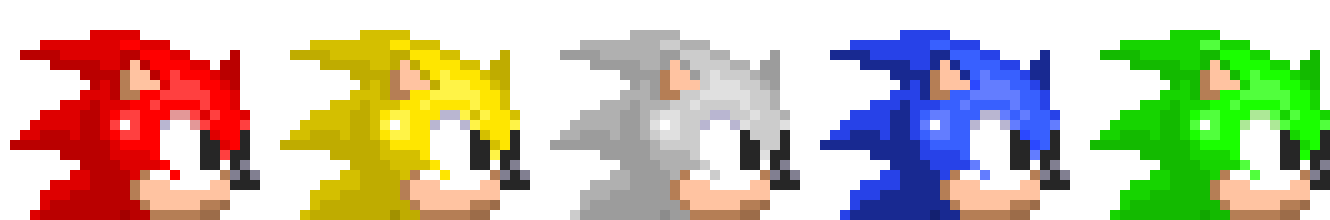 [2c1c0b] Sonic Chaos Emeralds