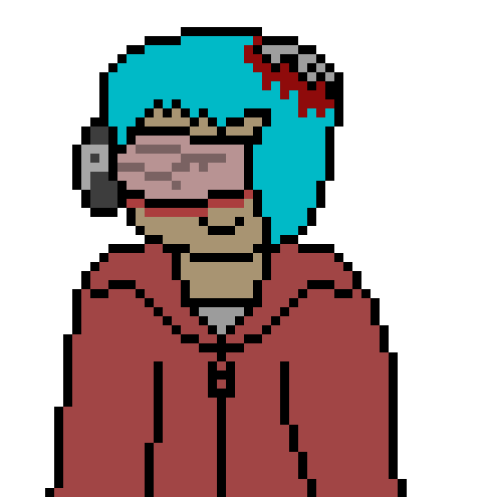 [5b2f3e] -puts tasty looking chunks of meat on a table-