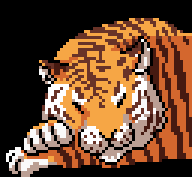 [e79cb2] Sleeping tiger