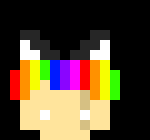 [542ed7] THE ENDERMAN CAN TALK!?-Rainbow the fox