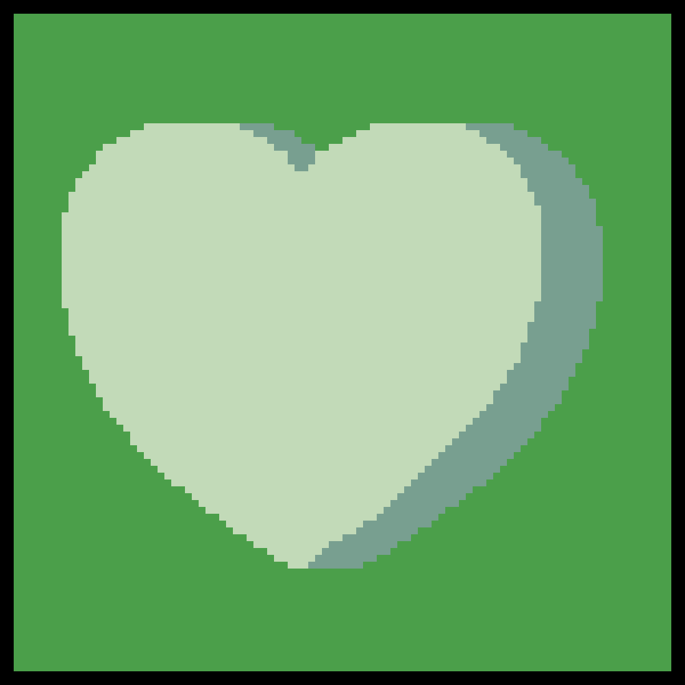 [90f36c] Green Heart Boarder