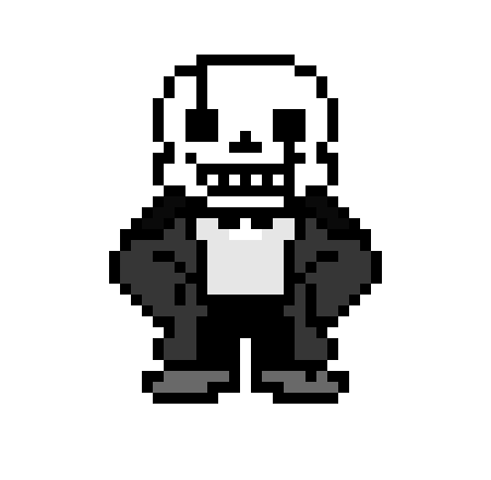 [9664c4] Undertale: Cracked Code Sans Overworld Sprite