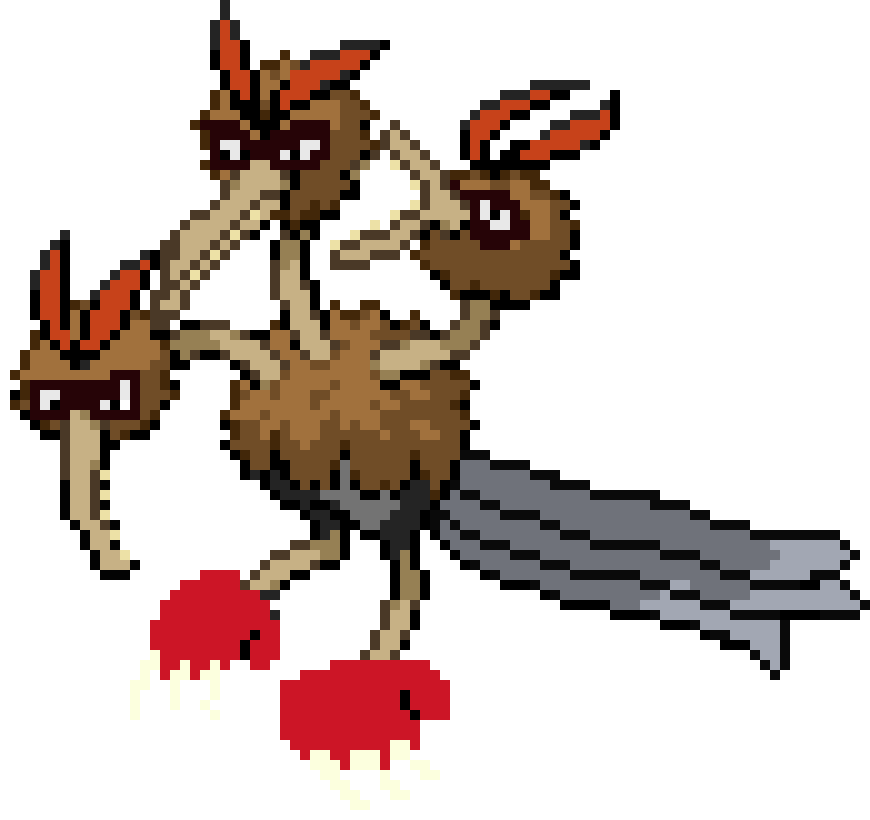 [a54f24] Fighting Dodrio