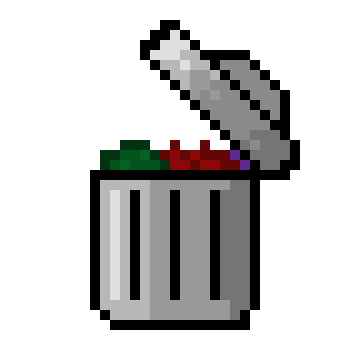 [c60a2b] Open Garbage Can