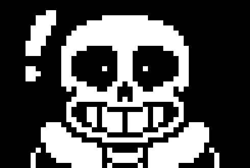 [055bcf] "what the fuuuuuuuuuuuck!!!!" -teleports behind Chara to try to stay alive-