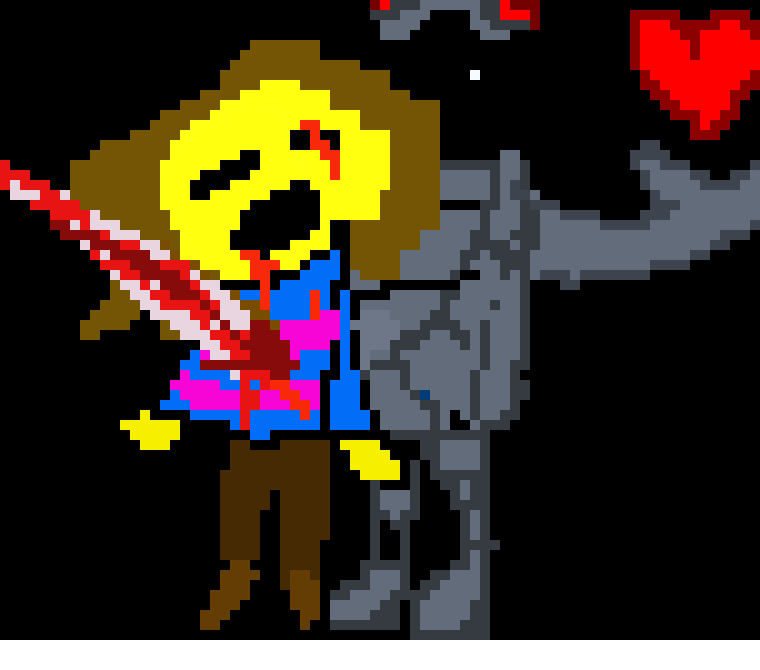 [5a7b69] I made 2 characters with one arm without even noticing how