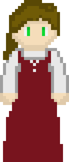 [8581ae] Villager Female Front