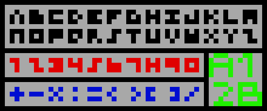 [9664c4] Letters & Numbers 3x3