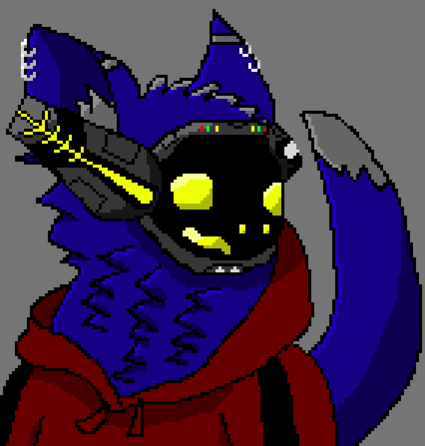 [843b57] *walking around with Tim and Husk while on his phone* -John