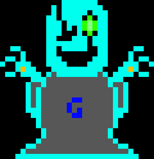 [81466a] D3T3RM1N3D_M0N$T3R$ Gaster Non-Battle Sprite