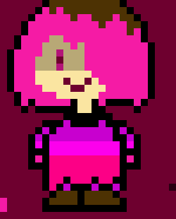 [619e86] grabs the sans then slams him down to the floor and sends arrows at him -