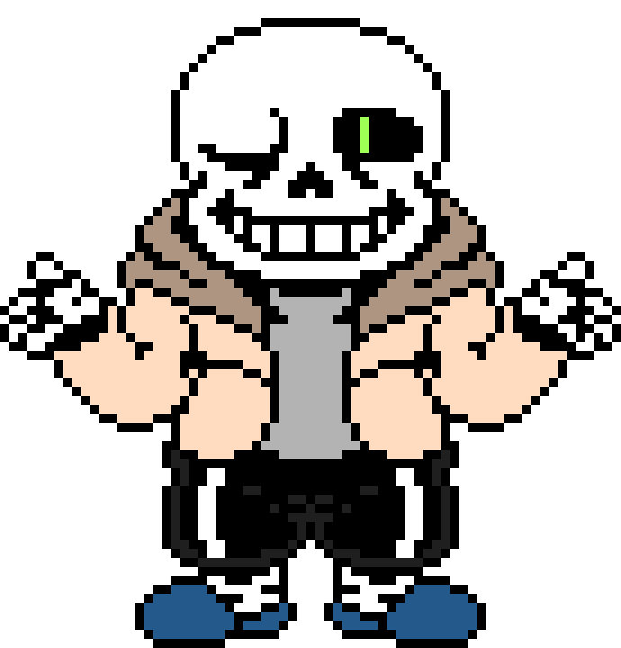 [293042] (fires a gaster blaster at hitman sans)