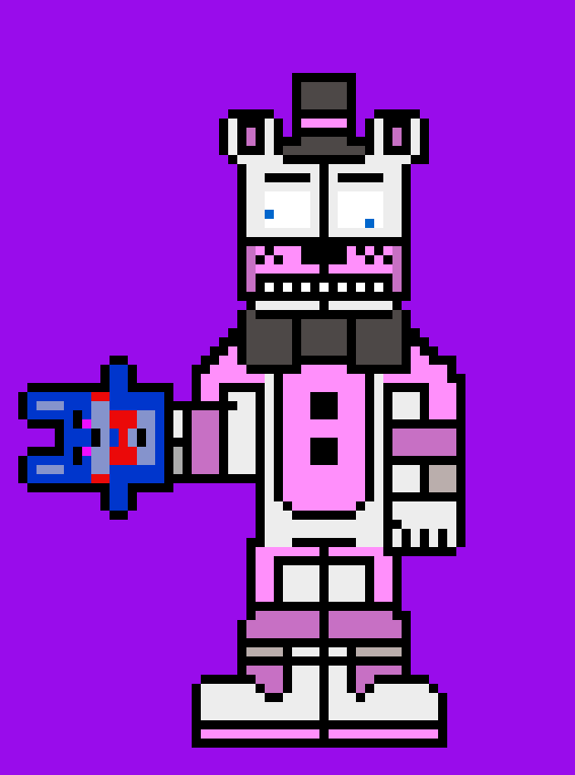 [1550bf] *causes chaos at a bank* EEEEE - funtime freddy