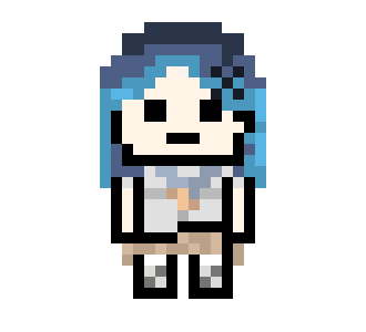 [66f16f] danganronpa pixel sprite base