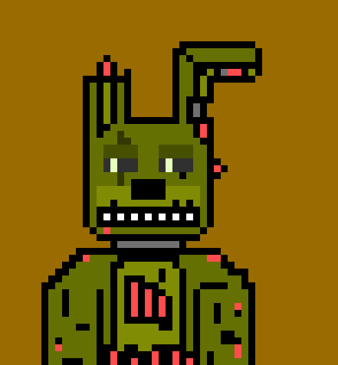 [b9de0d] well i dont. - springtrap the zombie (withered bonnie)