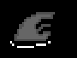 [0afb62] -the fin had stripes on it, so it wasn't a normal shark-