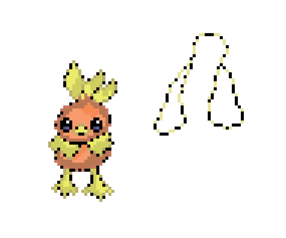 [3fcaee]  combusken in the style of gen 1 wip - Tom