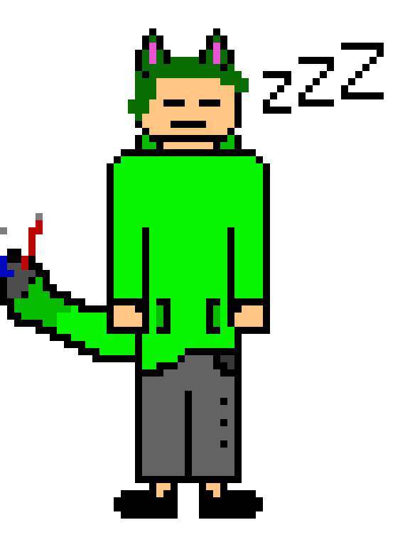 [3a33bd] Hi Crimson (goes back in the cabin) I need to lie down(lays down on bed in the cabin)-Speck