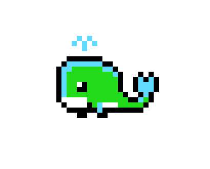 [e3be5b] Pixel Whale
