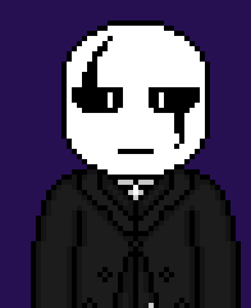 [b63bdb] *turns around, then pats Sans on the shoulder* Sans