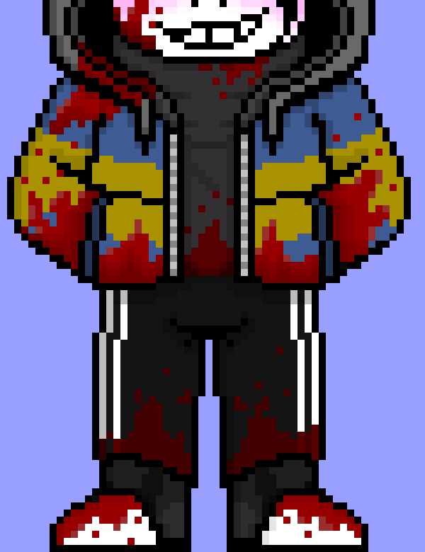 [752b4c] *Someone all too familiar stepped out...But they were somewhat different....And COVERED in blood......*