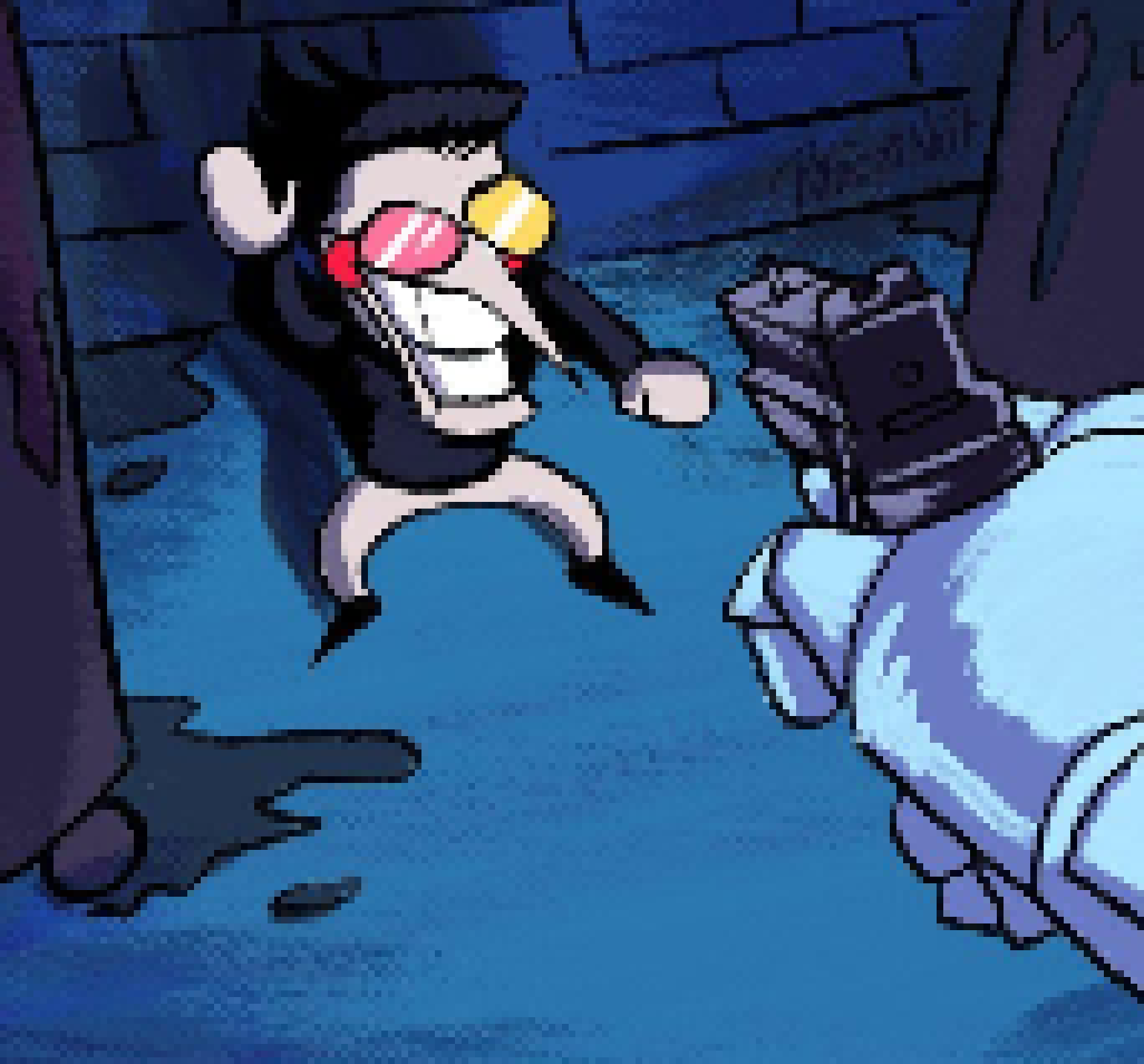 [35b709] Now you have to eat all 31 [[DELUXE TACOS]] in one sitting then wait