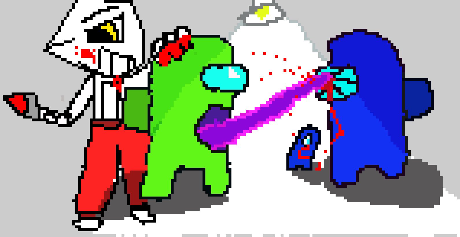 [c2eebe] this is my brothers work *eexcept for the non among us related guy*