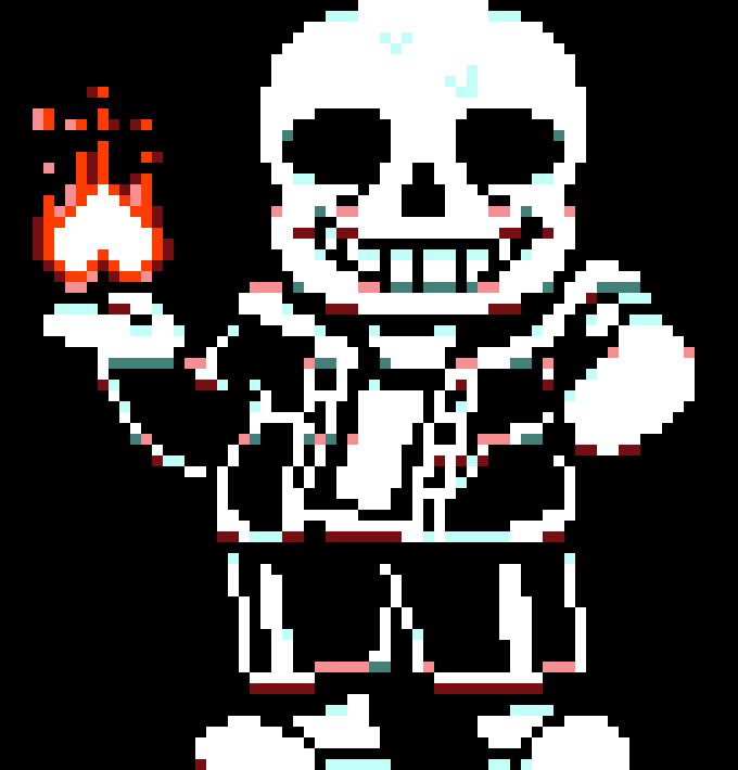 [6a27ef] *then multiple gaster blasters are summoned and fired at Nyleve* - Determined sans
